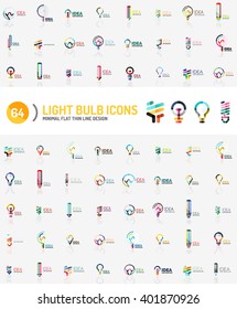 Mega colección de logotipos de bombillas