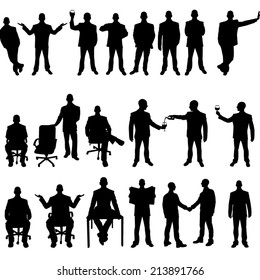 RECOPILACIÓN DE MEGA DE SILHOUETTE, EL VEINTE HOMBRE DE NEGOCIOS
