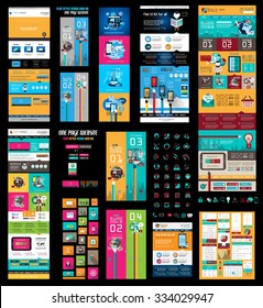 Mega Collection Of Website Templates, Web Headers, Footers, Menu, Drop Menu, Website Icons, Design Elements For Web Pages, Panels, Buttons And So On.