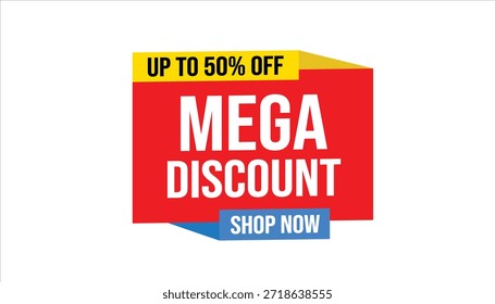 mega desconto até 50% off loja agora