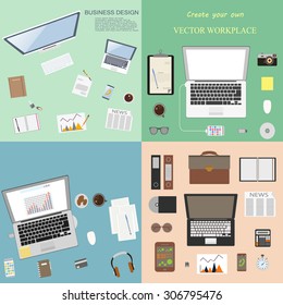 Mega excellent set of workspaces for business and office.