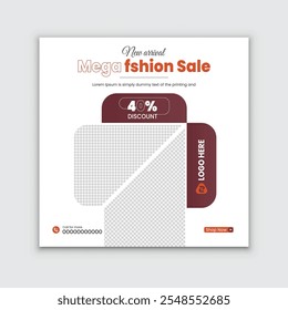 Mega fashion sale or discount fashion sale.