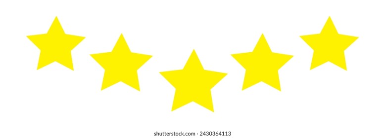 Mega five star rating review icon design vector. Best feedback satisfaction quality symbol illustration, eps10