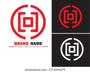 Mega logo collection, Abstract design.Abstract logo multicolored squares.Graphic designer development process drawing sketch design."Abstract Geometric Flower Logo Design Template - Modular Cross Symb