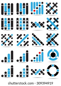 Mega Logo Set . Vector