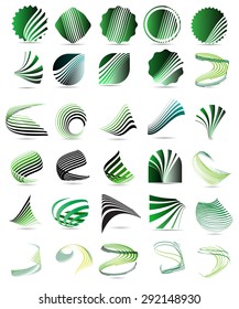 Mega Logo Set Vector Design Elements 