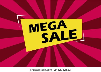 Mega Offer Madness: Dive into Super Sale Savings Today! Limited Time Only, Don't Miss Out! Best banner design for social media and corporate companies. EPS File.