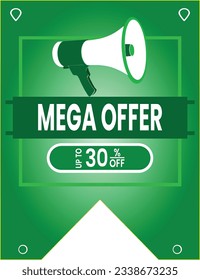 Mega oferta hasta un 30% de descuento