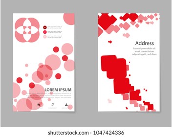 Mega pack Brochure design template flyer set, abstract business flyer size A4 template, brochure set