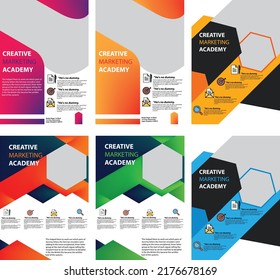Mega pack Brochure design template flyer set Set of Flyers, background, infographics, brochures, business cards, covers teamwork concepts and so on. Set of Flyer Design, Web Templates. Brochure Design