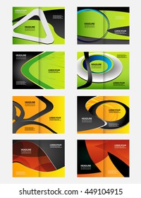 Mega pack Brochure design template set
