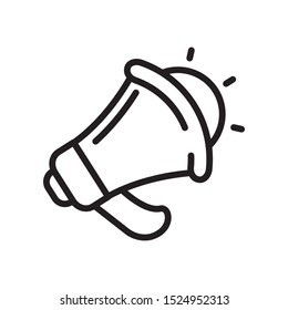 mega phone icon vecctor symbol template
