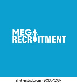 Mega Recruitment Logo for Business 