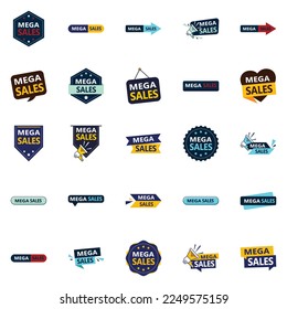 Mega venta 25 carteles vectores versátiles para todas sus campañas de marketing