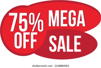 Mega Sale banner design template