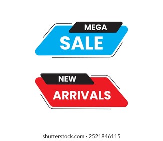 Mega Venta, Oferta de descuento Etiqueta engomada Clipart Anuncio Gran oferta, Super Venta