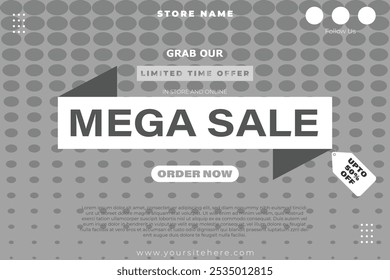 Mega sale offer post design template
