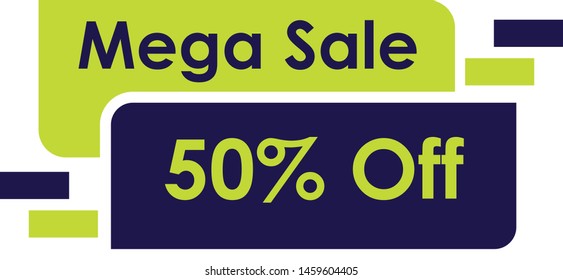 Mega Sale Offer Vector which can be used in any field of design where there is promotional advertisement or post.