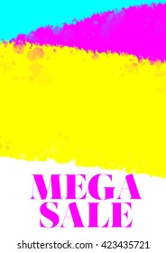 mega sale poster