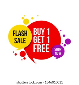 Mega sale promotion banner modern template.Vector design 