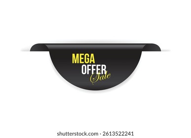 Mega Sale Red Ribbon Tag Set
