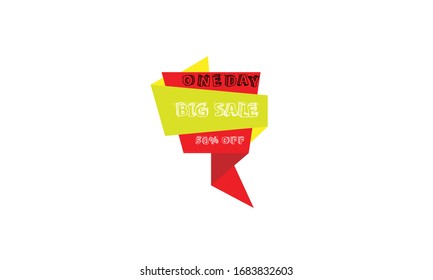 Mega sale special offer. End of season special offer banner.