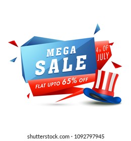 Mega Sale, upto 65% off for 4th of July, American Independence Day celebrations.