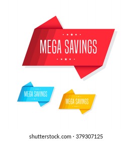 Mega Savings Tags