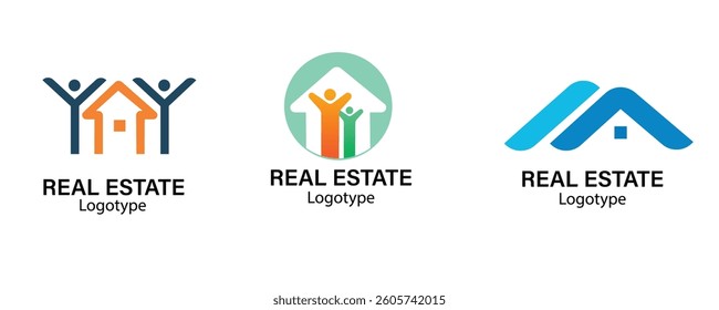 Mega Set and Big Group, Real Estate, Building and Construction Logo Vector Design Eps 10