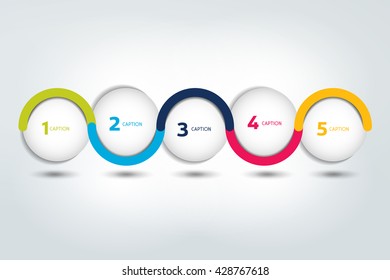 Mega set of business concept with 4 options, steps, processes. Infographic, diagram, graph, scheme, presentation and round chart.