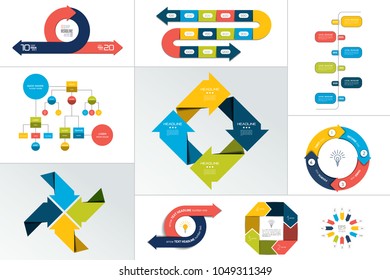 Mega set of Infographic element. Vector.