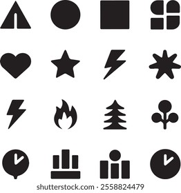 Mega set of ui ux icon set, user interface iconset collection