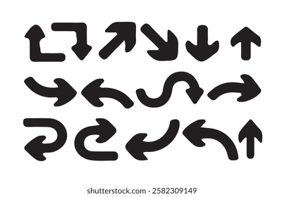 Mega set of way direction arrow sign. Way sign. Road navigation arrows. Arrows vector set. vector illustration eps 10