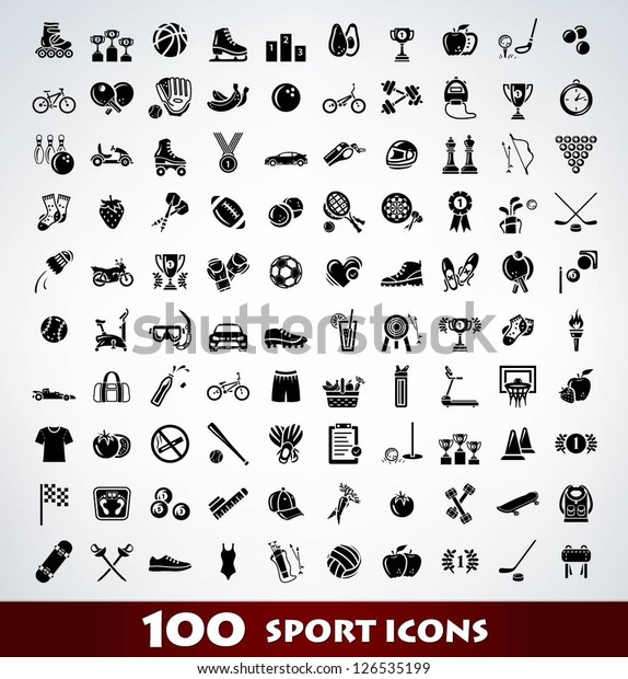 Mega sport icon
set