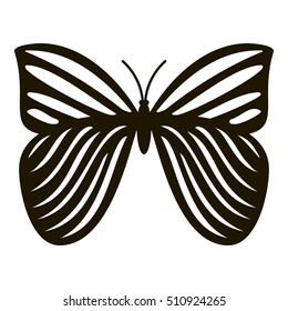 Megaloptera butterfly icon. Simple illustration of megaloptera butterfly vector icon for web