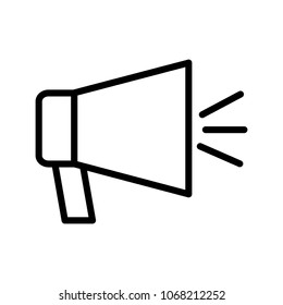 megaphone advertising marketing business image