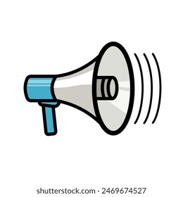 megaphone ,  announce -  vector icon	