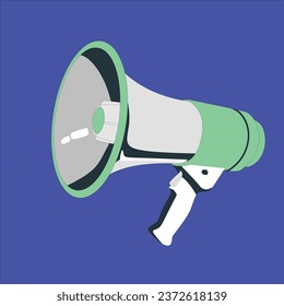 megaphone concept vector design illustration