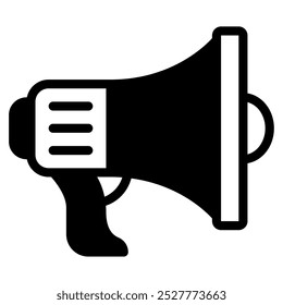 Megaphone Creative Agency icon illustration