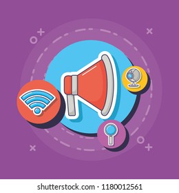 megaphone device icon