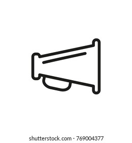 Megaphone device icon