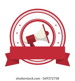 megaphone device sound icon