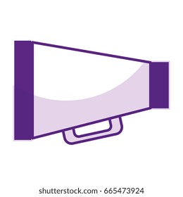 megaphone director isolated icon