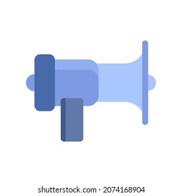 ilustración portadora de clíparte plana megaphone