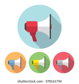 Megaphone Flat Icon