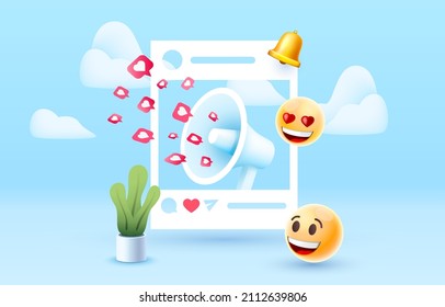 697 Megaphone Emoji Images, Stock Photos & Vectors | Shutterstock