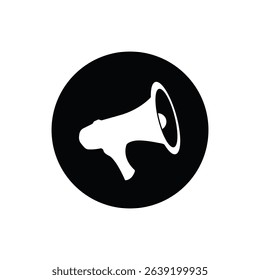 Megaphone Graphic Icon Element Symbol Design
