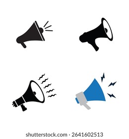 Megaphone Graphic Icon Element Symbol Design