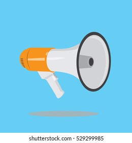 Megaphone Hand Speaker icon vector stock