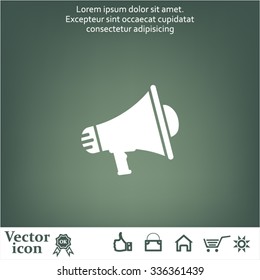 Megaphone icon